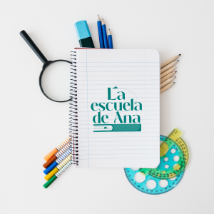 Aplicación identidade corporativa 'La escuela de Ana'