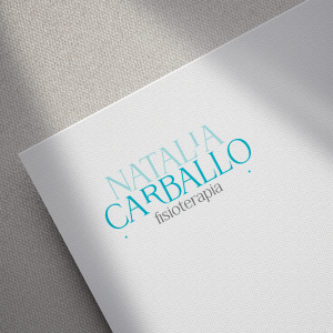 Identidade corporativa para Natalia Carballo - fisioterapia